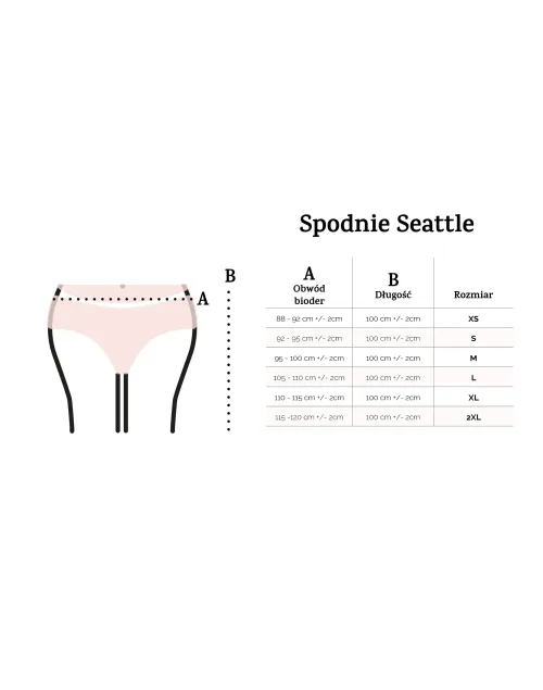 Spodnie Seattle Beż