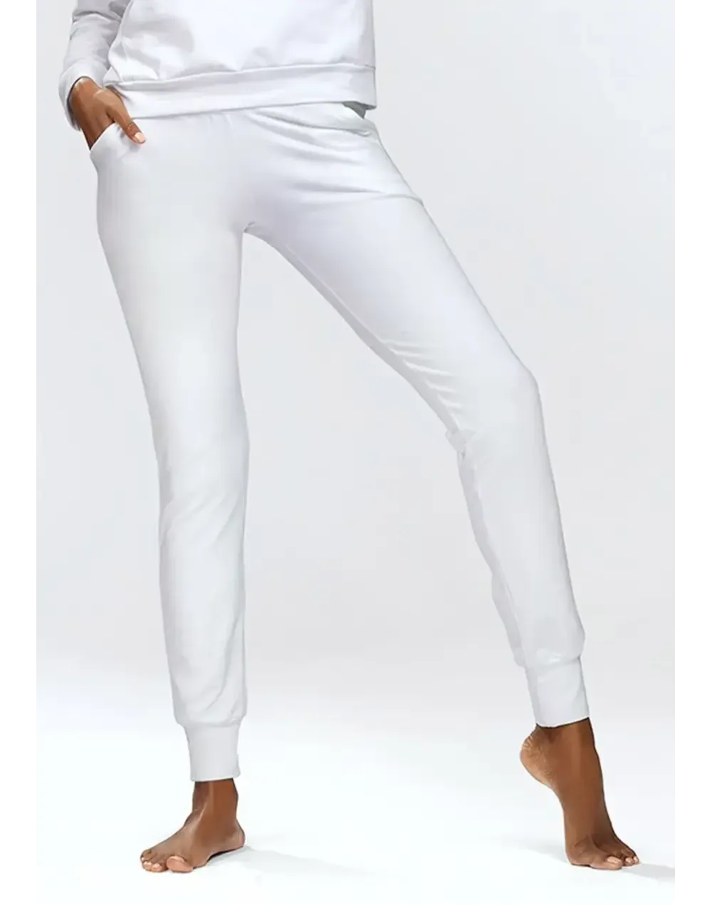 Spodnie Seattle Biały