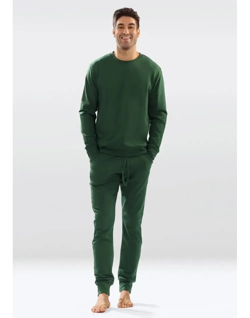 Komplet Męski Justin Zielony