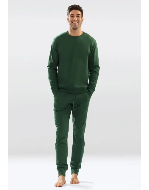 Komplet Męski Justin Zielony