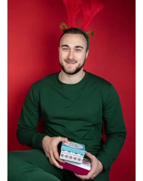 Komplet Męski Justin Zielony