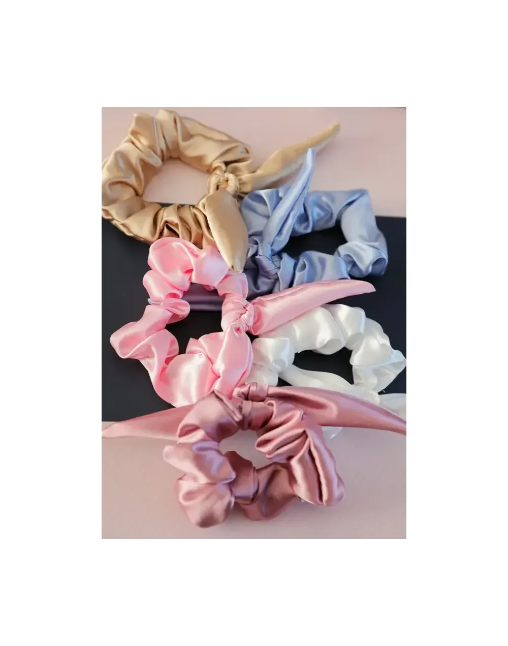 Zestaw gumek satynowych