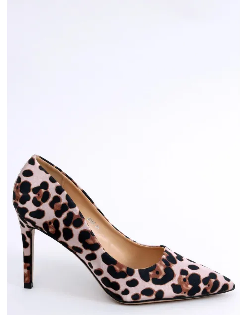 Szpilki damskie TELISHA LEOPARD