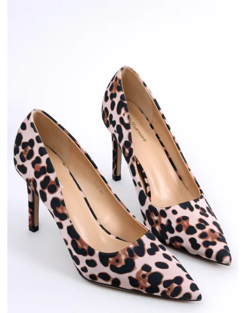 Szpilki damskie TELISHA LEOPARD