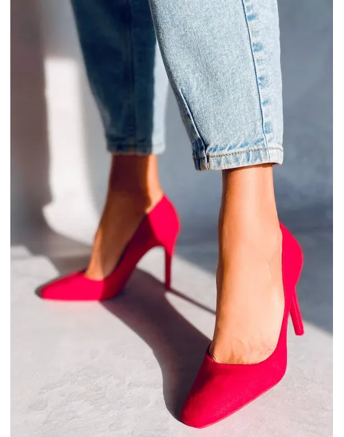 Szpilki damskie EDITTA RED