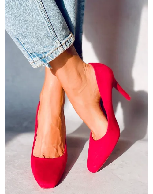 Szpilki damskie EDITTA RED