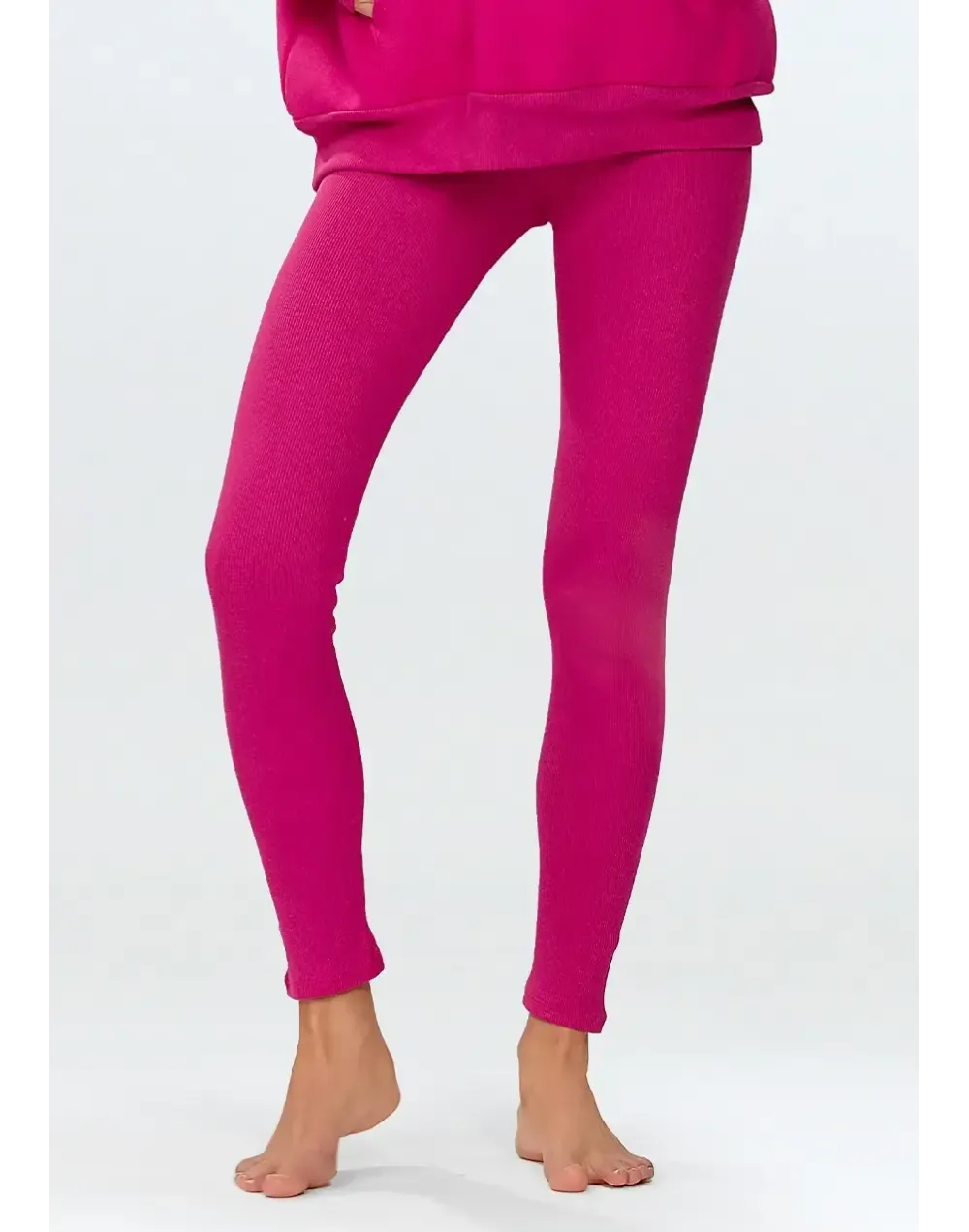 Legginsy Oseye Fuksja