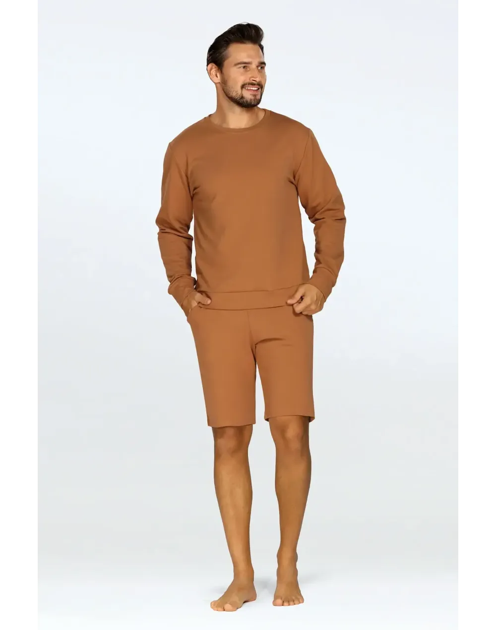 Bluza Justin Brąz
