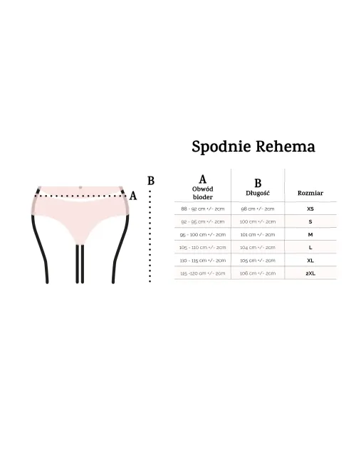 Spodnie Rehema Ecru